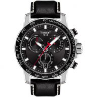 Tissot mens Supersport Stainless Steel Casual Watch Black